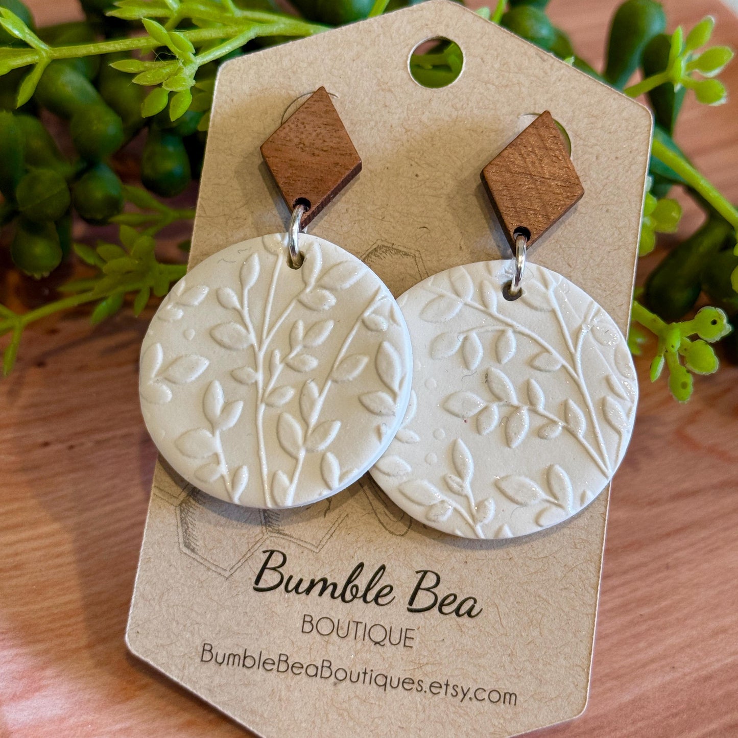 Simplicity Clay Earrings