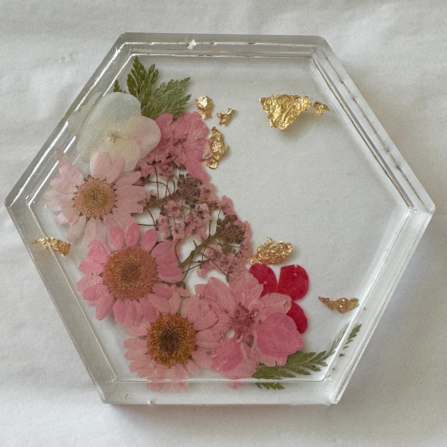 Floral Resin Coaster (single)