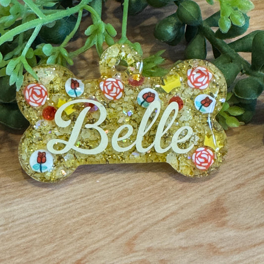 Custom Resin Pet ID Tag